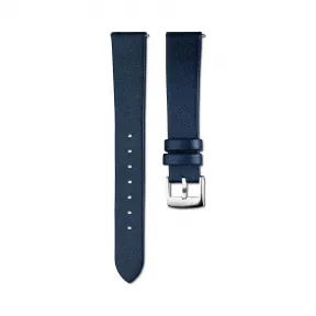 施华洛世奇/Swarovski 16mm 表带 皮革 蓝色 不锈钢 5302283