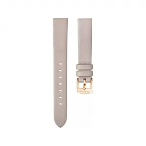 施华洛世奇/Swarovski 16mm 表带 皮革 浅灰色 镀玫瑰金色 5302285