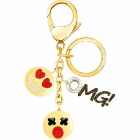 施华洛世奇/Swarovski 坠饰 Humorist OMG 手袋坠饰, 金色, 镀金色 5358719