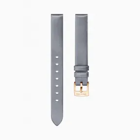 施华洛世奇/Swarovski 14mm 表带 丝绸 灰色 镀玫瑰金色 5484614