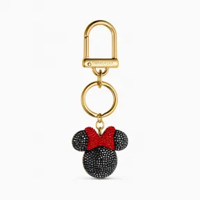 施华洛世奇/Swarovski Minnie 手袋坠饰 黑色 镀金色 5572567