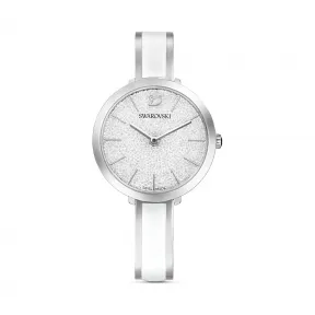 施华洛世奇/Swarovski Crystalline Delight 手表, 金属手链, 白色, 不锈钢 5580537