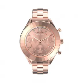 施华洛世奇/Swarovski Octea Lux Sport 腕表  瑞士制造  金属手链  玫瑰金色调  玫瑰金色调润饰 5610469