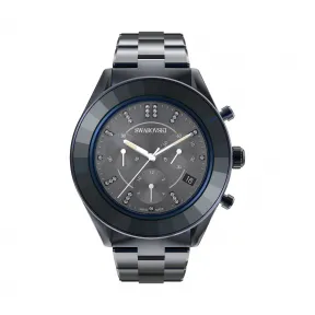 施华洛世奇/Swarovski Octea Lux Sport 腕表  瑞士制造  金属手链  蓝色  蓝色饰面 5610475