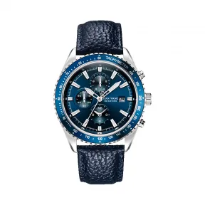 天王/Tianwang 不锈钢圈口加兰色铝片圈  电商系列 石英机芯 男表 GS5972S-4D-A