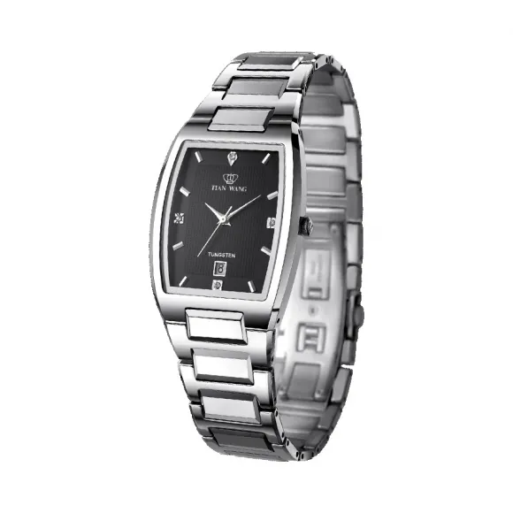 天王/Tianwang 不锈钢  锋睿系列 石英机芯 男表 GT3518N-D