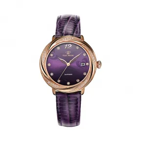 天王/Tianwang 不锈钢表壳镶白色钻石全电玫瑰金  电商系列 石英机芯 女表 LS3832P-D-PE