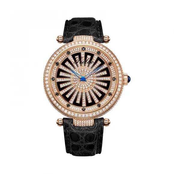 天舶/Tielbo 转运系列 316L精钢材质，电镀玫金色 45.0mm*12.5mm T127M-P-R4