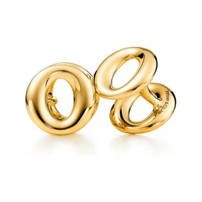 蒂芙尼/Tiffany Sevillana Elsa Peretti® 18K 金袖扣 19663299