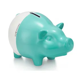 蒂芙尼/Tiffany Color Block 系列陶制小猪储蓄罐。