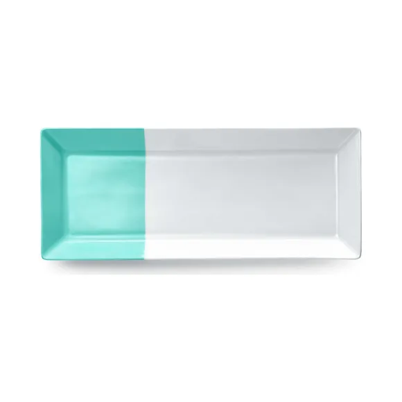 蒂芙尼/Tiffany Color Block 系列骨瓷矩形餐盘 62119292