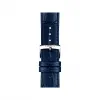 天梭/Tissot 蓝色 鳄鱼纹粒面牛皮 表带 T852.041.534