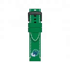 天梭/Tissot 绿色 压纹牛皮 表带 T852.047.530