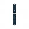 天梭/Tissot 天梭表官方深蓝色皮革表带, 表带尾端为精钢材质 T852.047.701