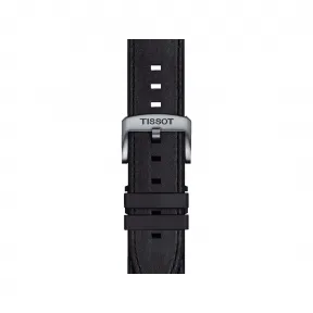 天梭/Tissot 天梭官方黑色皮革表带, 表耳尺寸23mm T852.047.779