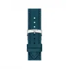 天梭/Tissot 天梭表官方蓝色皮革表带, 表耳尺寸21mm T852.048.227