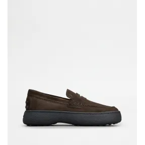 托德斯/Tod's Mocasín Tod's W.G en Ante MARRÓN Hombre XXM09J0GH80RE09S800