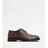 托德斯/Tod's 男人 棕色 牛皮系带鞋 XXM62C00C10D9CS801