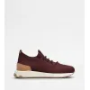 托德斯/Tod's Man BURGUNDY Sock Sneakers in Technical Fabric and Leather XXM63K0IE40TUI9MR814