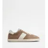托德斯/Tod's 男人 棕色 Tod's Tabs绒面皮革运动休闲鞋 XXM68C0GC50BX50DN8