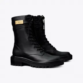 汤丽柏琦/Tory Burch T 字搭扣军靴 85582-006