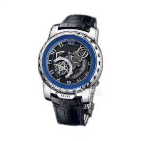 雅典/Ulysse Nardin 奇想系列 18k白金 手动机械 男表 2080-115-02