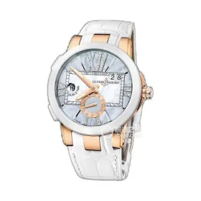 雅典/Ulysse Nardin 经理人系列 18k玫瑰金 自动机械 女表 246-10-392