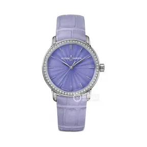 雅典/Ulysse Nardin 鎏金系列 18k白金 自动机械 男表 8150-201BC-E7