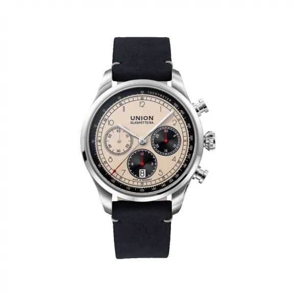 宇联/Union Glashuette BELISAR 系列 44.00 MM 316L 精钢 自动机械机芯 男表 D009.427.16.262.00