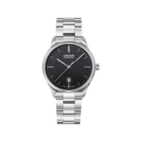 宇联/Union Glashuette VIRO 系列 41.00 MM 316L 精钢 自动机械机芯 男表 D011.407.11.051.00