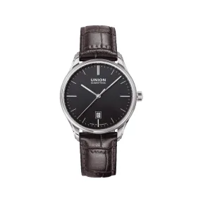 宇联/Union Glashuette VIRO 系列 41.00 MM 316L 精钢 自动机械机芯 男表 D011.407.16.051.00