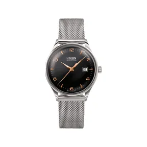 宇联/Union Glashuette NORAMIS 系列 40.00 MM 316L 精钢 自动机械机芯 男表 D012.407.11.057.01