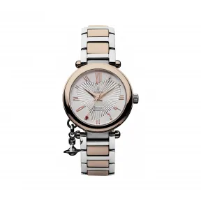 薇薇安·威斯特伍德/Vivienne Westwood AW11 32.00 MM 电镀不锈钢 石英机芯 女表 VV006RSSL