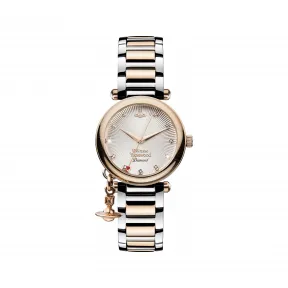 薇薇安·威斯特伍德/Vivienne Westwood AW15 32.00 MM 电镀不锈钢 石英机芯 女表 VV006SLRS