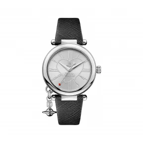 薇薇安·威斯特伍德/Vivienne Westwood Orb 32.00 MM 不锈钢 石英机芯 女表 VV006SLSLBK