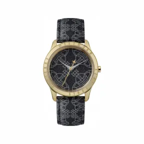 薇薇安·威斯特伍德/Vivienne Westwood  35.00 MM 不锈钢 石英机芯 女表 VV268GDBK