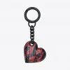 伊夫圣罗兰/Yves Saint laurent 艾尔斯黑色和红色艾尔斯的心形钥匙 492402LUJ0U1091