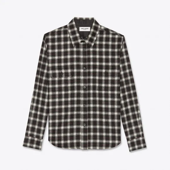 伊夫圣罗兰/Yves Saint laurent 检查羊毛衫