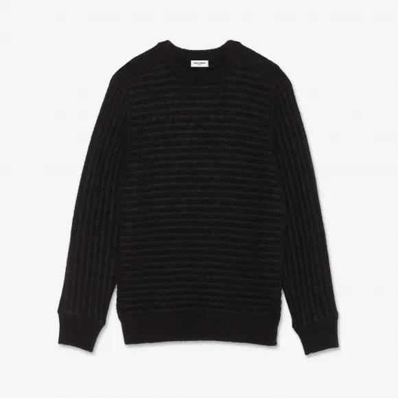 伊夫圣罗兰/Yves Saint laurent 水手针织羊毛和马海毛毛衫