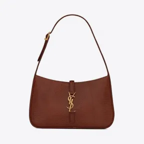 伊夫圣罗兰/Yves Saint laurent le 5 à 7蜥蜴纹压花亮面皮革马鞍包 657228LVDHK2727