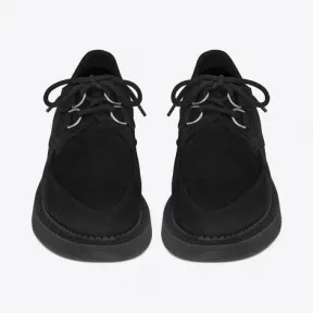 伊夫圣罗兰/Yves Saint laurent Teddy绒面材质系带鞋 6698132W5001000