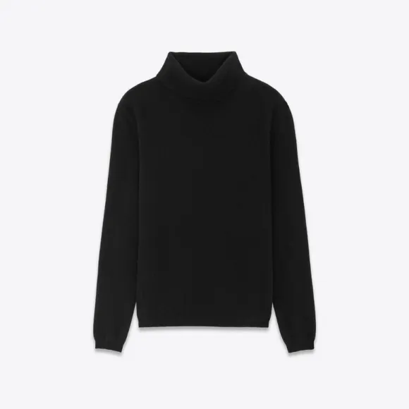 伊夫圣罗兰/Yves Saint laurent 山羊绒高领毛衫 709472YALL21000