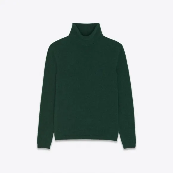 伊夫圣罗兰/Yves Saint laurent 山羊绒高领毛衫 709472YALL23005