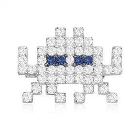 APM 纯银镶晶钻'Space Shooter' 胸针 AO36XKB