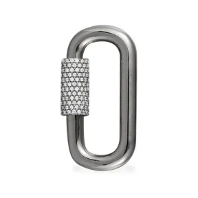 APM 白色环扣(挂扣式) - 深灰色银 AV997XBR