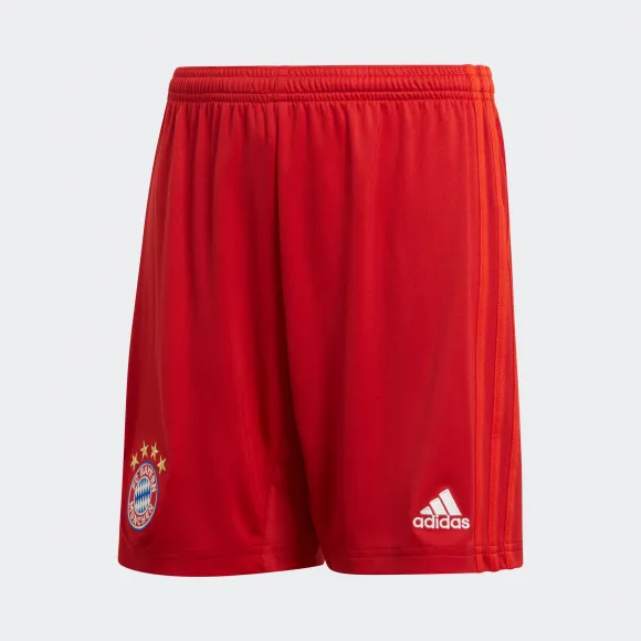 阿迪达斯/Adidas FCB H SHO Y 拜仁慕尼黑童款主场比赛短裤 DX9256