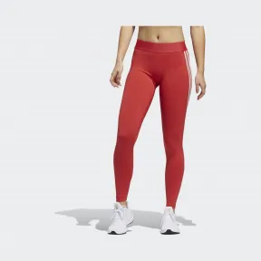 阿迪达斯/Adidas 运动表现 荣耀红 女士 ASK SP 3S L T 运动紧身裤 FL2052