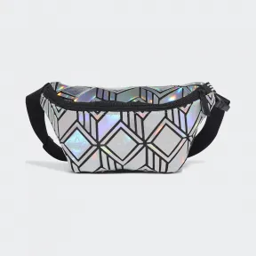 阿迪达斯/Adidas ORIGINALS 银色 女士 WAISTBAG 3D 运动包 GE5452