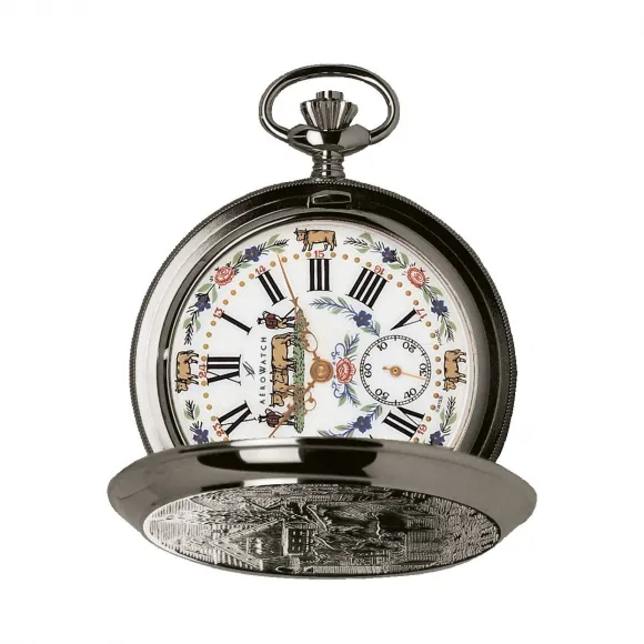 爱罗/Aero 手动机械机芯 镀白金 55626-NI01