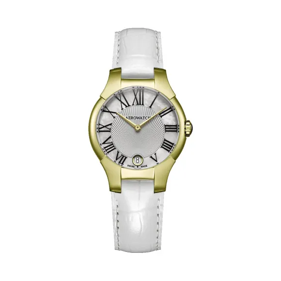 爱罗/Aero 石英机芯 镀金 A-06964-JA01